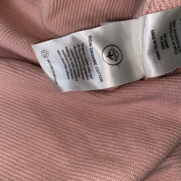 OUTERKNOWN Chroma Blanket Shirt Womens Size L peach Button Up - Picture 11 of 11